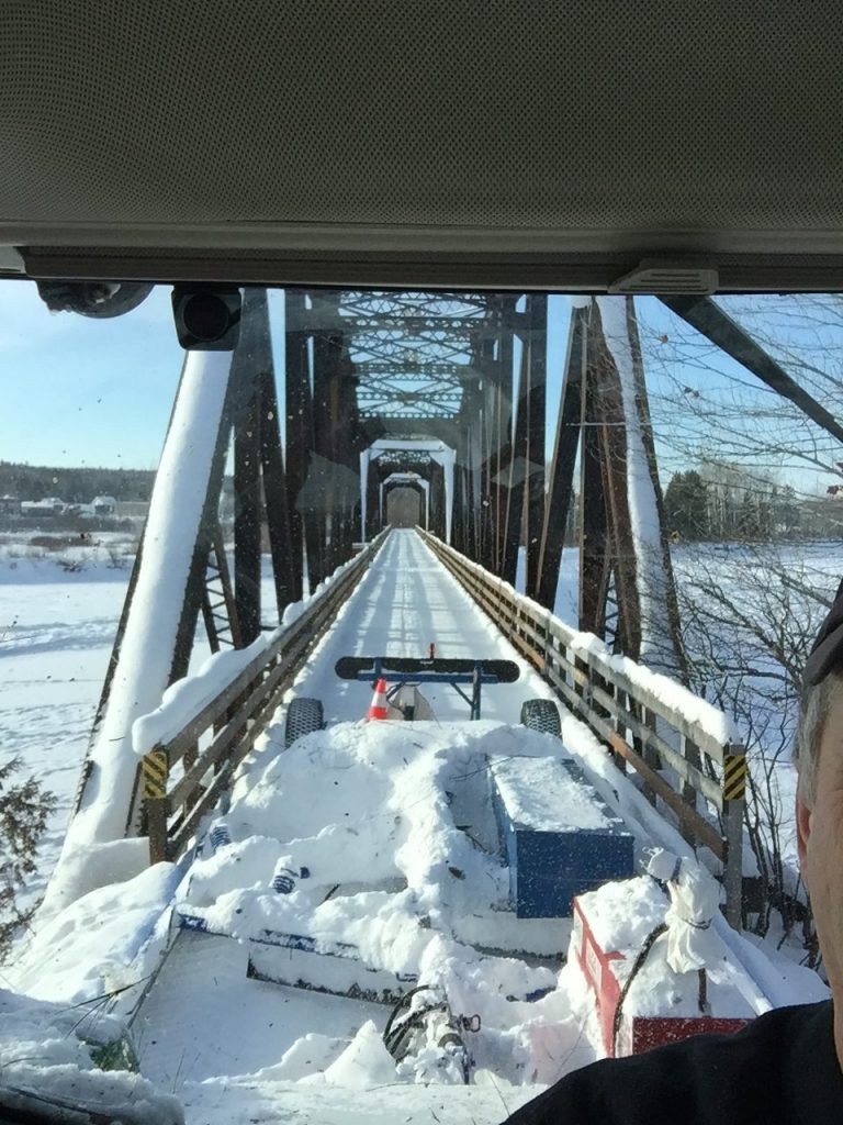 Snowmobile Trail Report  for Central New Brunswick